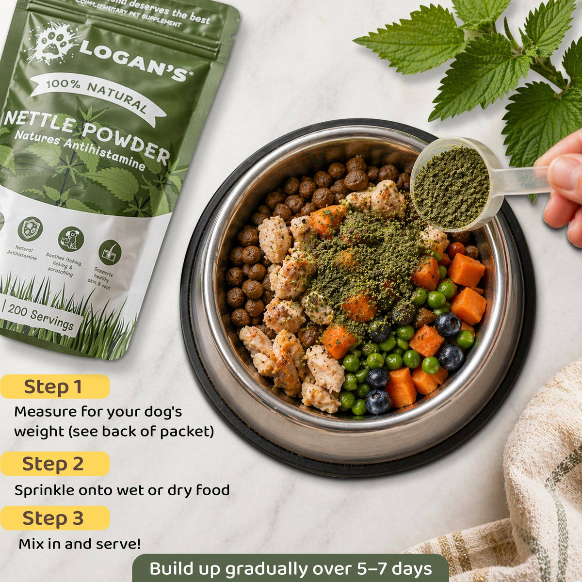 Nettle Powder – Nature's Antihistamine