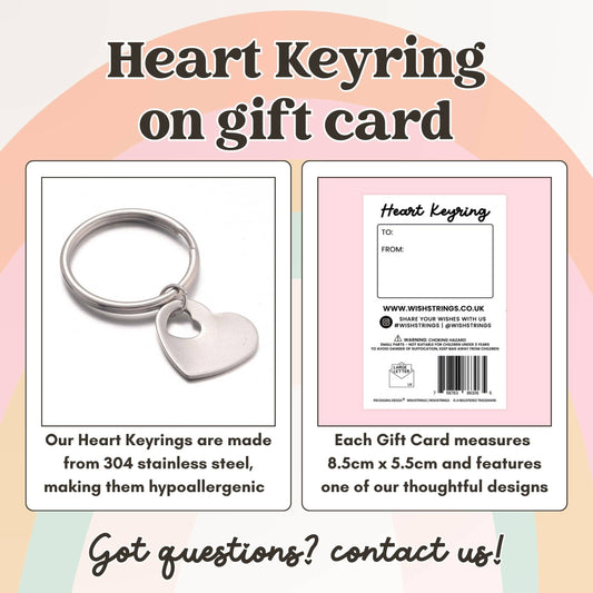 DOG MUM - Heart Keyring
