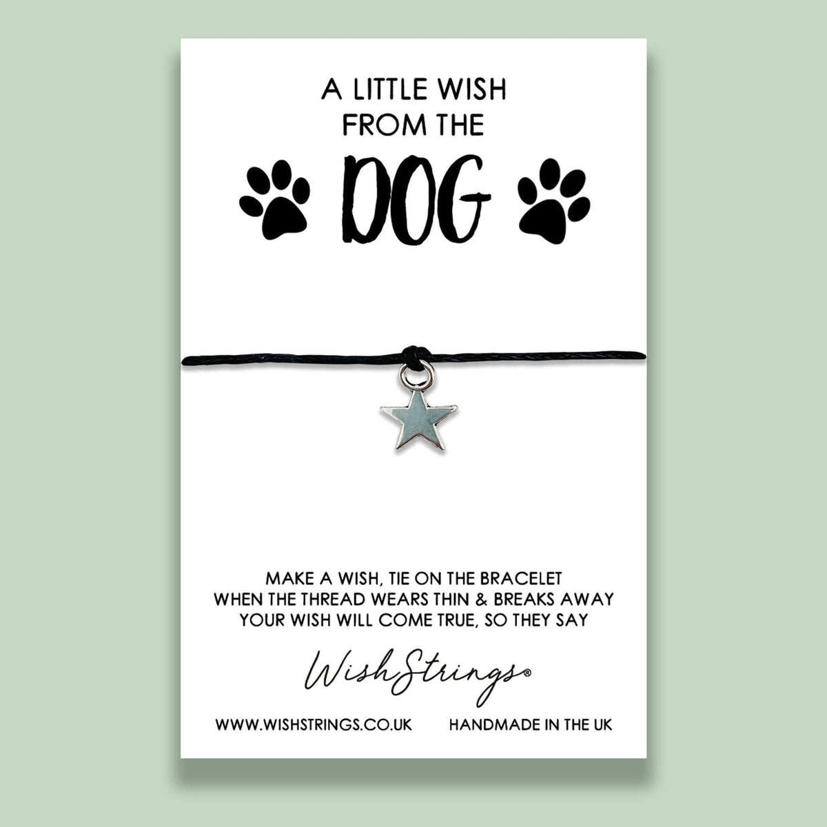 WishStrings - A little Wish from the dog bracelet