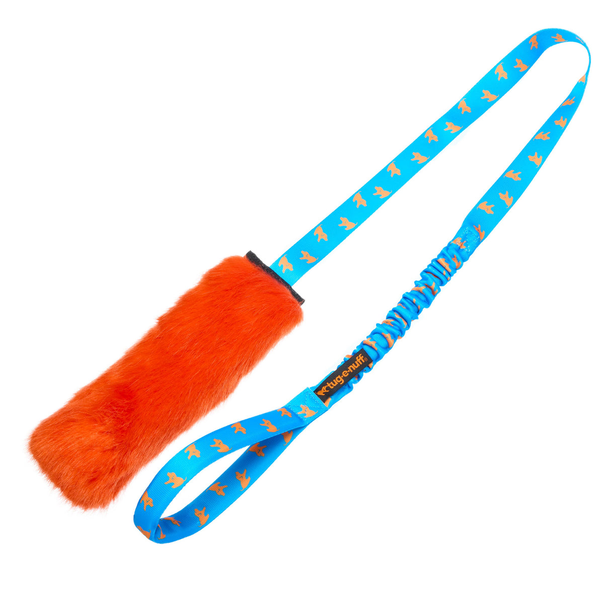 Faux Fur Squeaky Chaser Bungee Edition