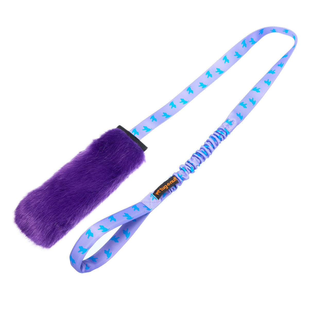Faux Fur Squeaky Chaser Bungee Edition