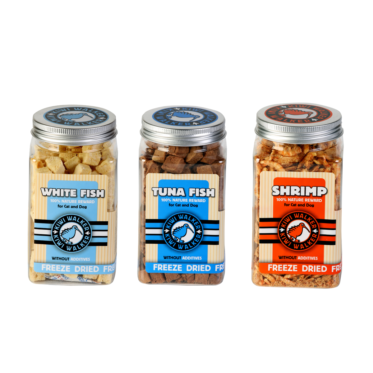 KIWI Walker Dog Treats - Freeze Dried Fish