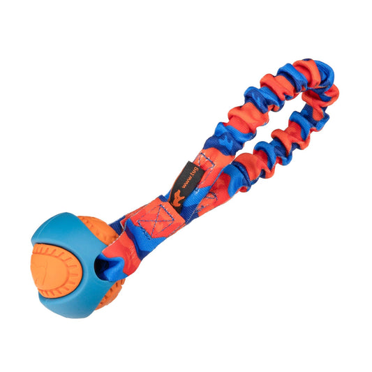 Pocket PowerBall Bungee Tug | Fetch Dog Toys | Tug-E-Nuff