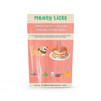 Smokey Bacon Pancake mix for dogs