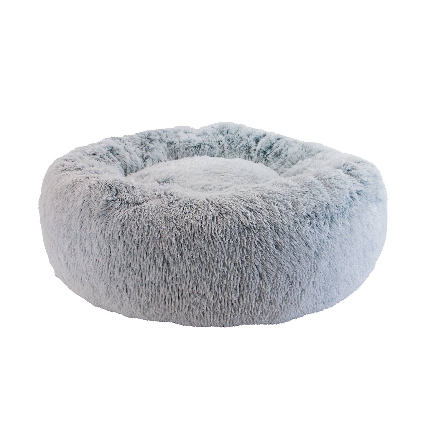 Giant Super Plush Donut Dog Bed 130cm Slate Grey