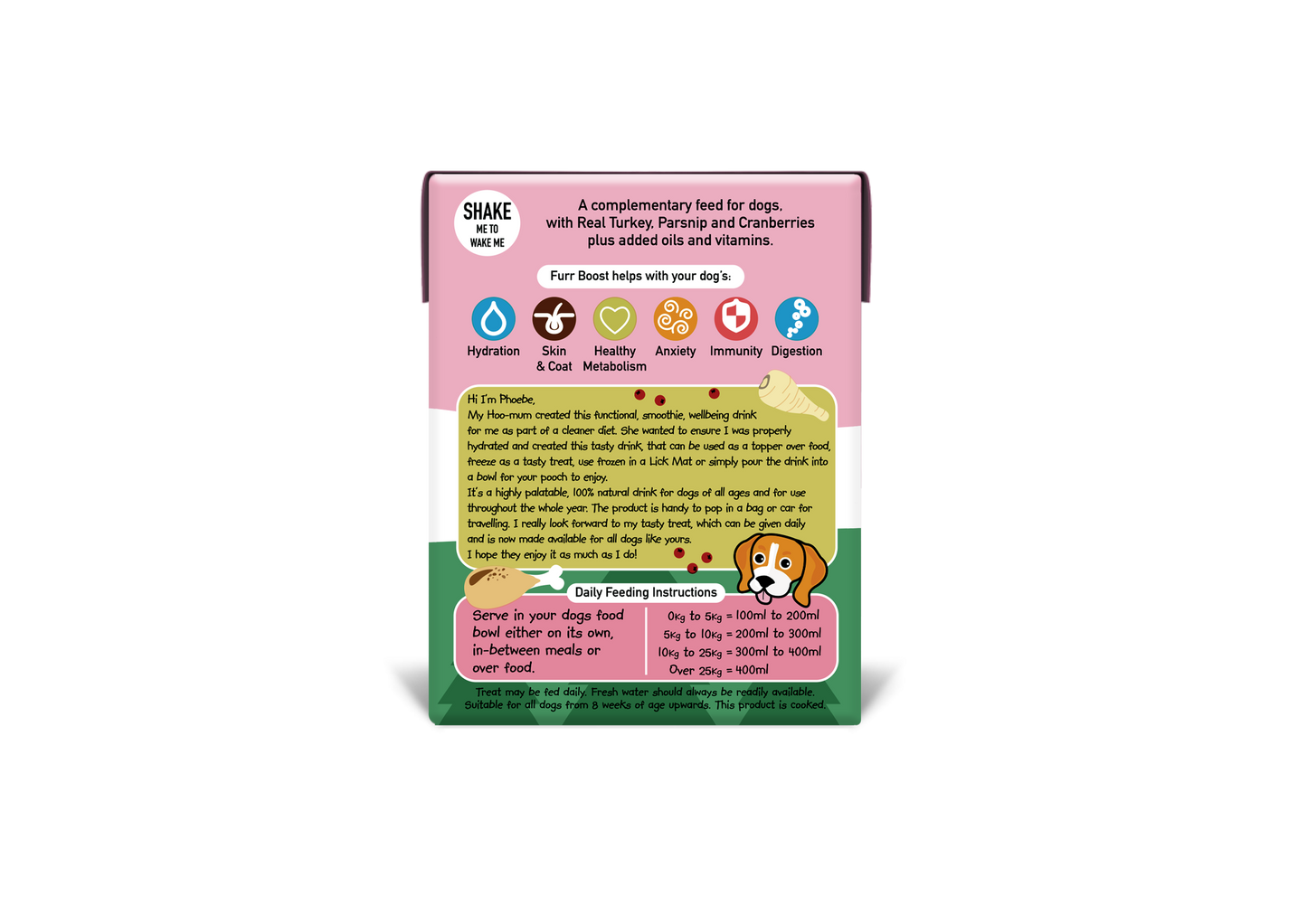 Xmas Limited Edition Turkey, Parsnip and Cranberry