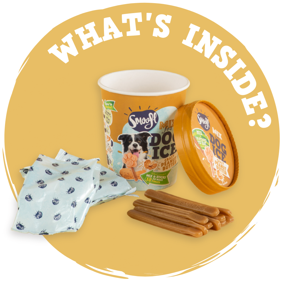 Peanut Butter Mix for Dog Ice Cream