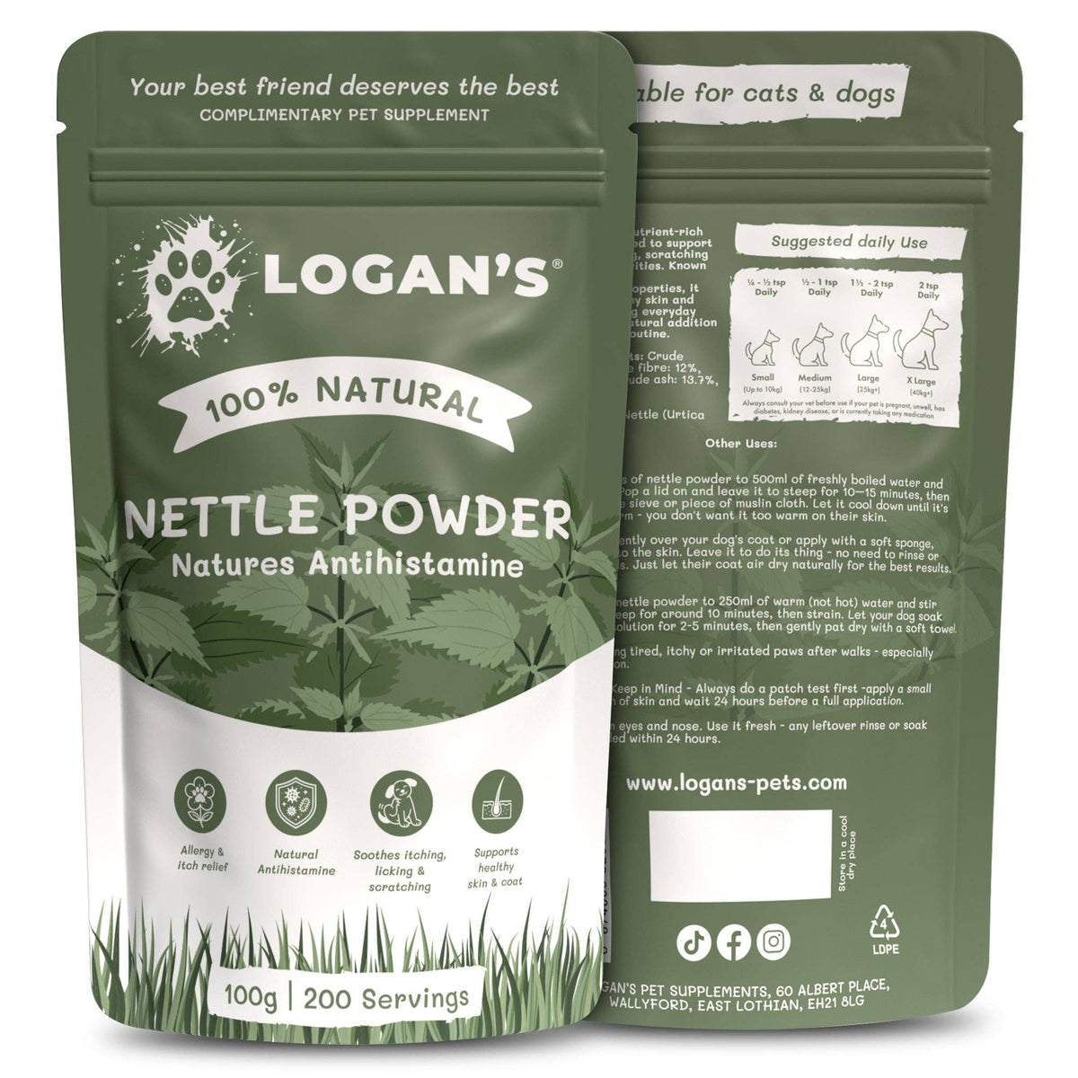 Nettle Powder – Nature's Antihistamine