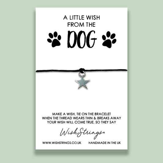 WishStrings - A little Wish from the dog bracelet