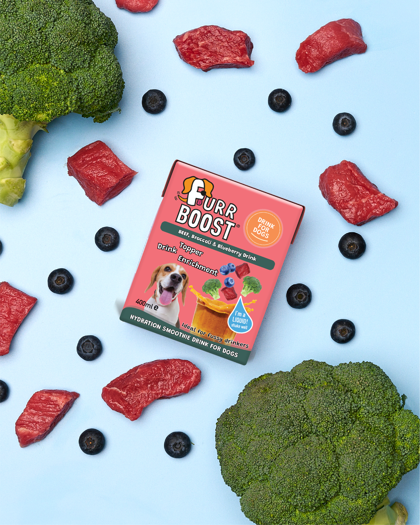 Beef, Broccoli and Blueberry