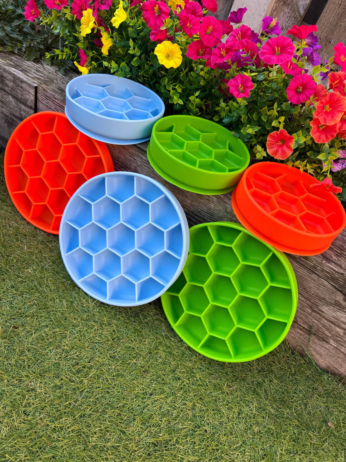Hexa Puzzle Feeder Bowl, 2 Sizes Available