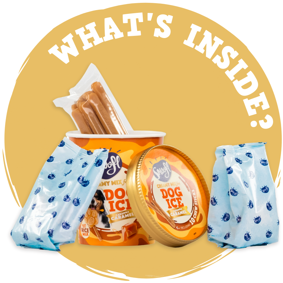 Creamy Caramel Mix for Dog Ice Cream