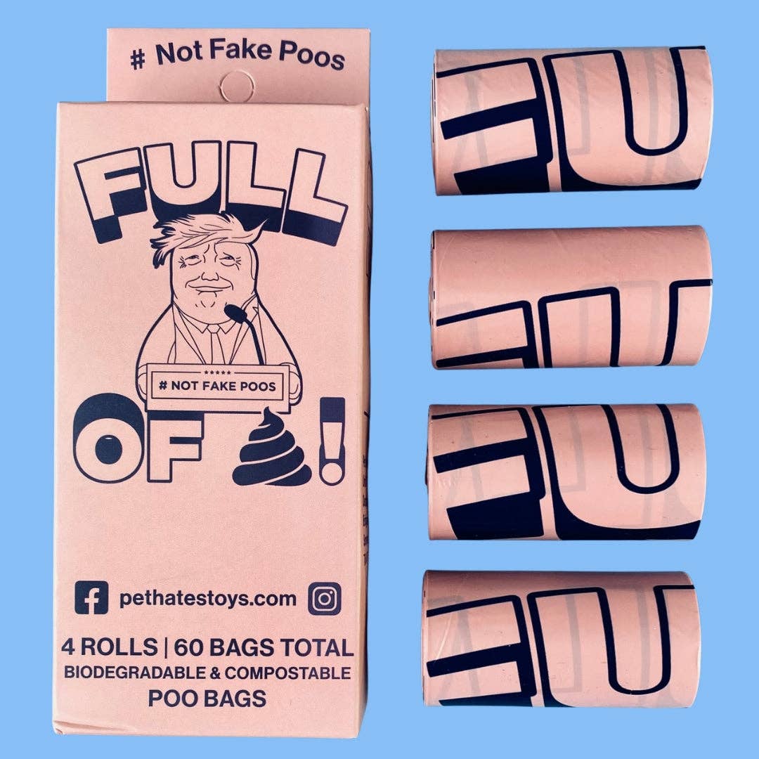 Donald Trump Poo Bags