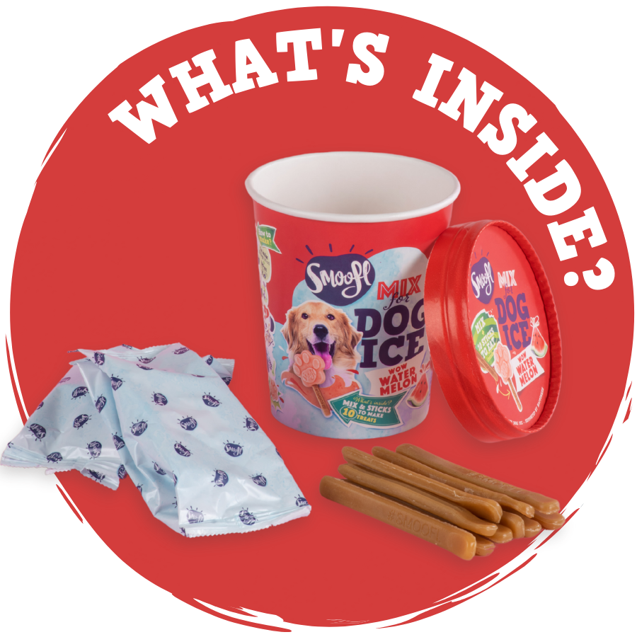 Watermelon Mix for Dog Ice Cream