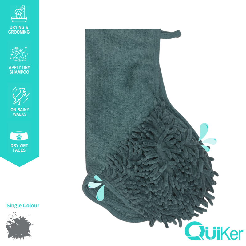 QuikDry Noodle Drying Towel/Mitts