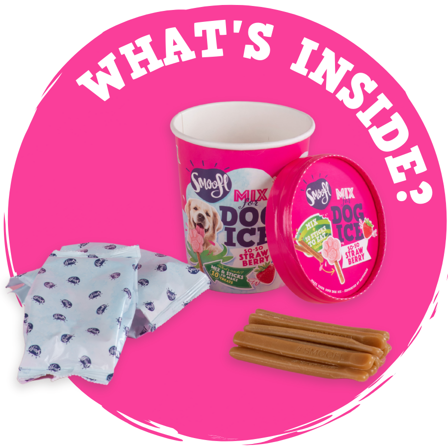 Strawberry Mix for Dog Ice Cream