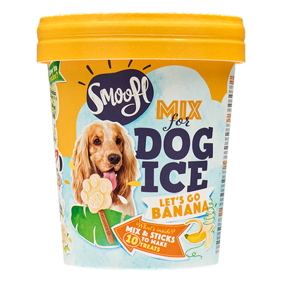 Banana Mix for Dog Ice Cream