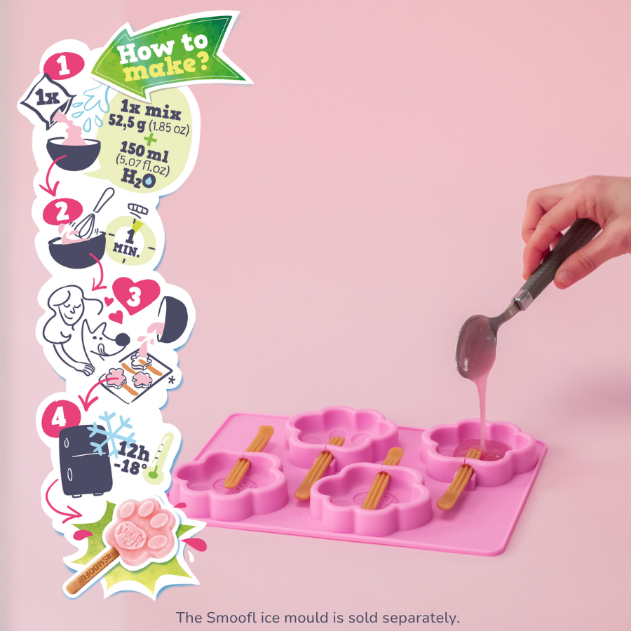 Strawberry Mix for Dog Ice Cream