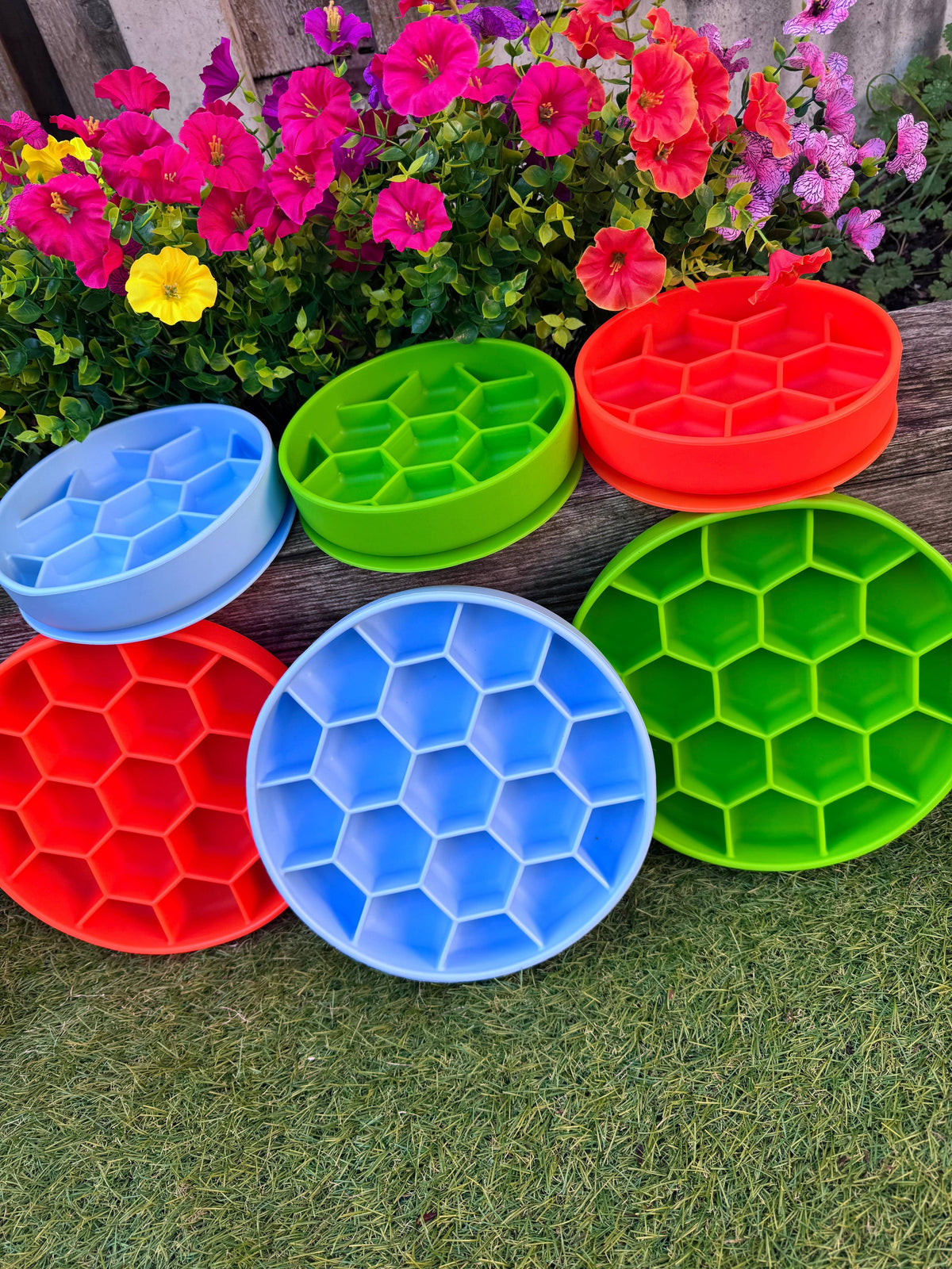 Hexa Puzzle Feeder Bowl, 2 Sizes Available