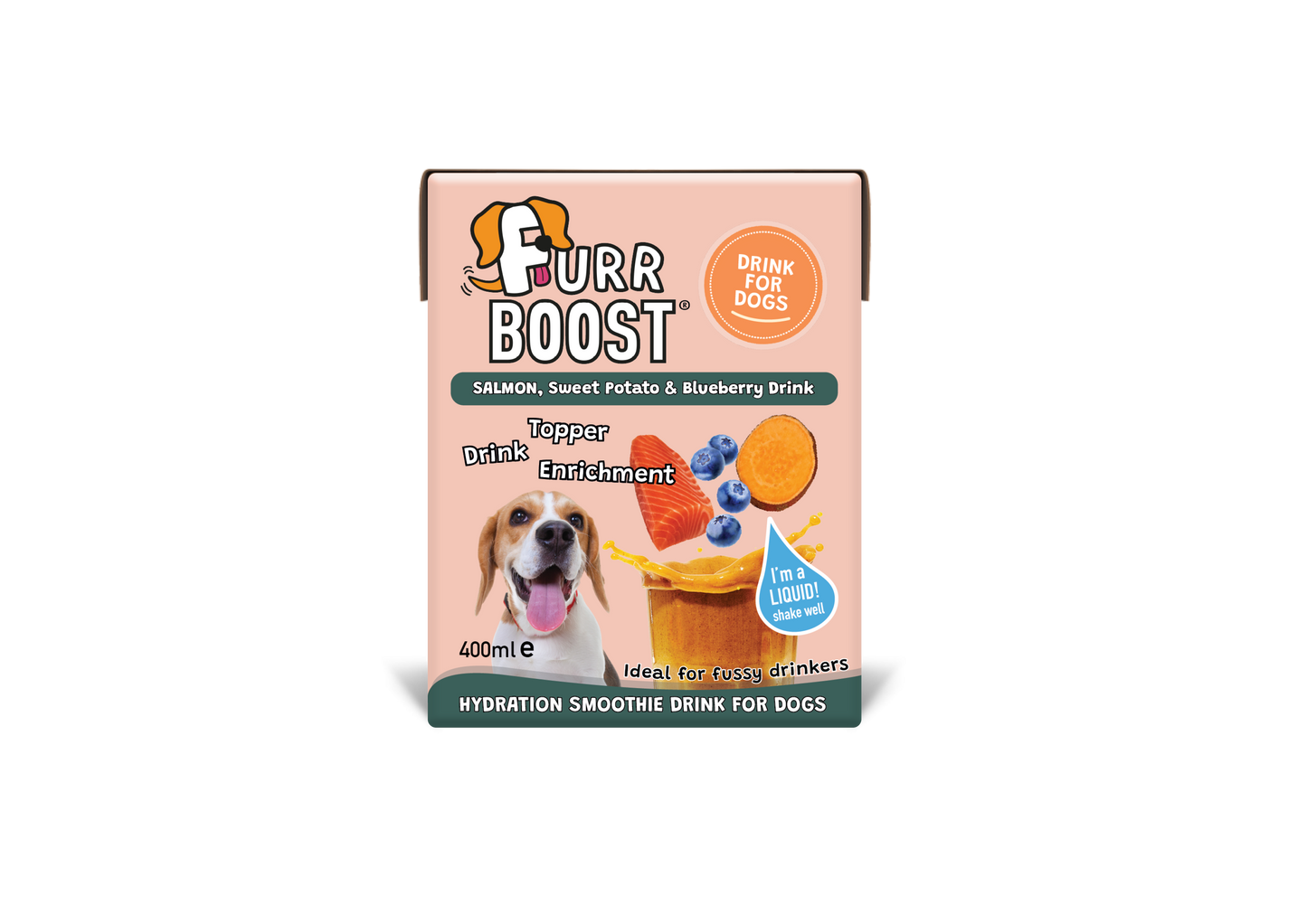 Salmon, Sweet Potato and Blueberry Furr Boost 400ml