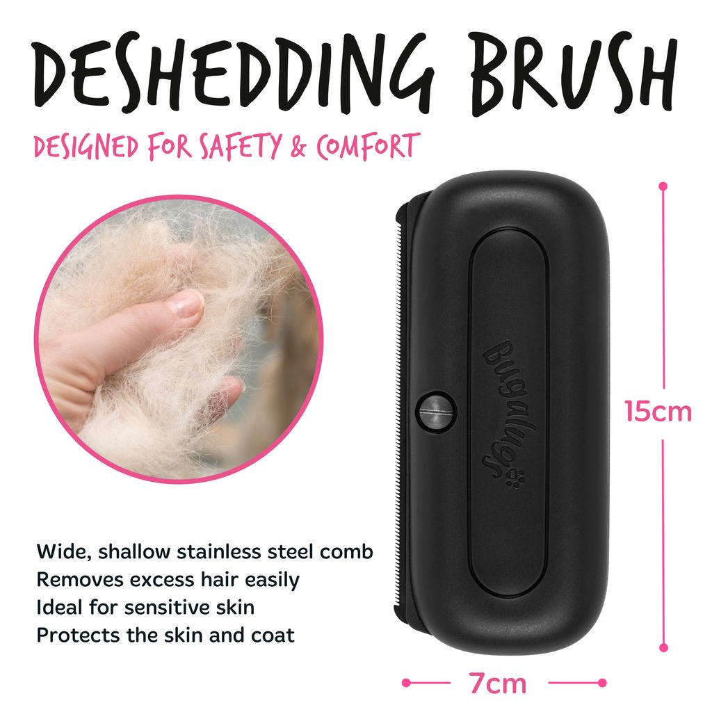 Deshedding Brush - Black
