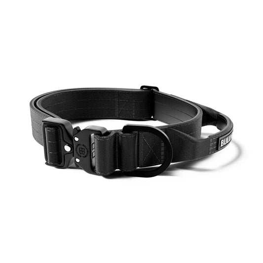 4cm LIGHTER Combat® Collar | With Handle Rated Clip - Black x Black