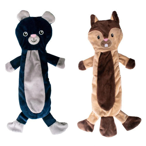 No Stuffing Animal Crinkle Toys