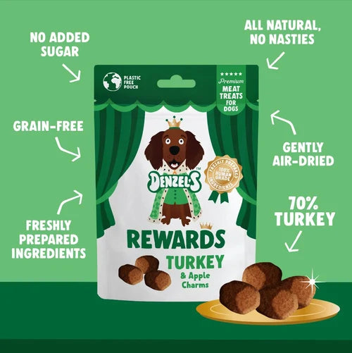 Turkey & Apple Charms