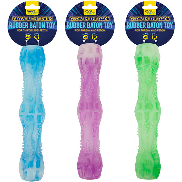 Glow in the dark - Rubber Baton Toy