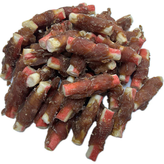 "Surimi" Chicken Wrapped Crab Stick