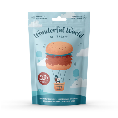 Pork Burger Treats - 50g