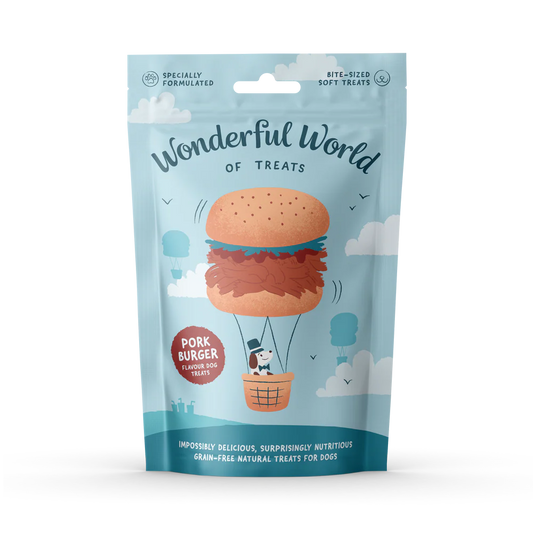 Pork Burger Treats - 50g