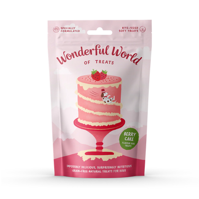 Berry Cake Dog treats - 50g