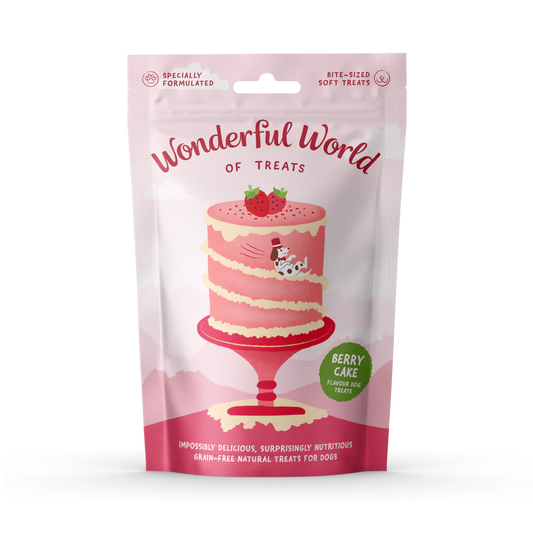 Berry Cake Dog treats - 50g