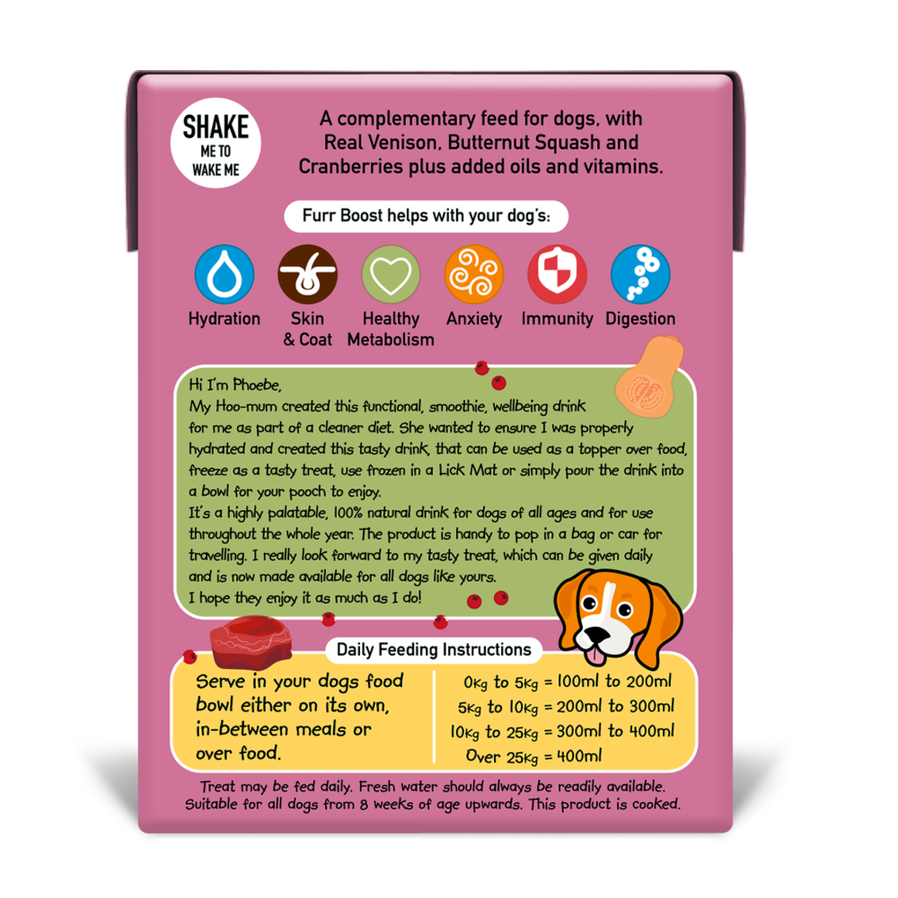 Venison, Butternut Squash and Cranberry