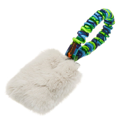 Faux Fur Pocket Bungee Squeaker | Squeaky Toys | Tug-E-Nuff