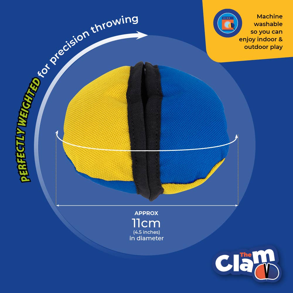 The Clam - Treat dispensing training toy