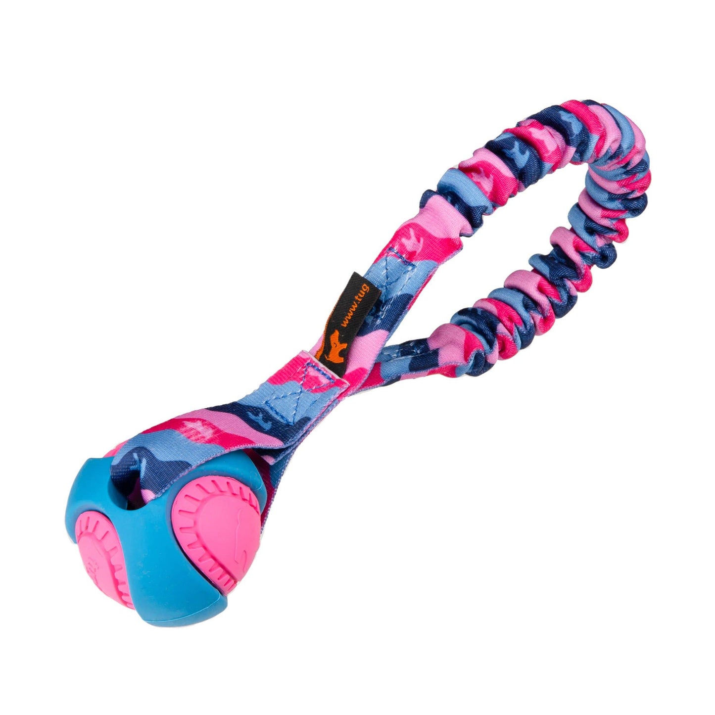 Pocket PowerBall Bungee Tug | Fetch Dog Toys | Tug-E-Nuff