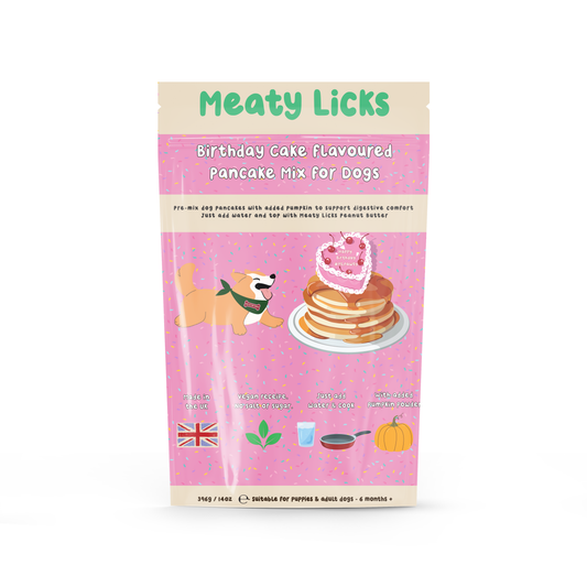 Birthday Cake Pancake mix for dogs