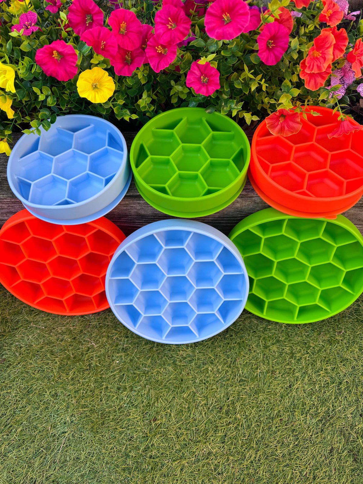 Hexa Puzzle Feeder Bowl, 2 Sizes Available