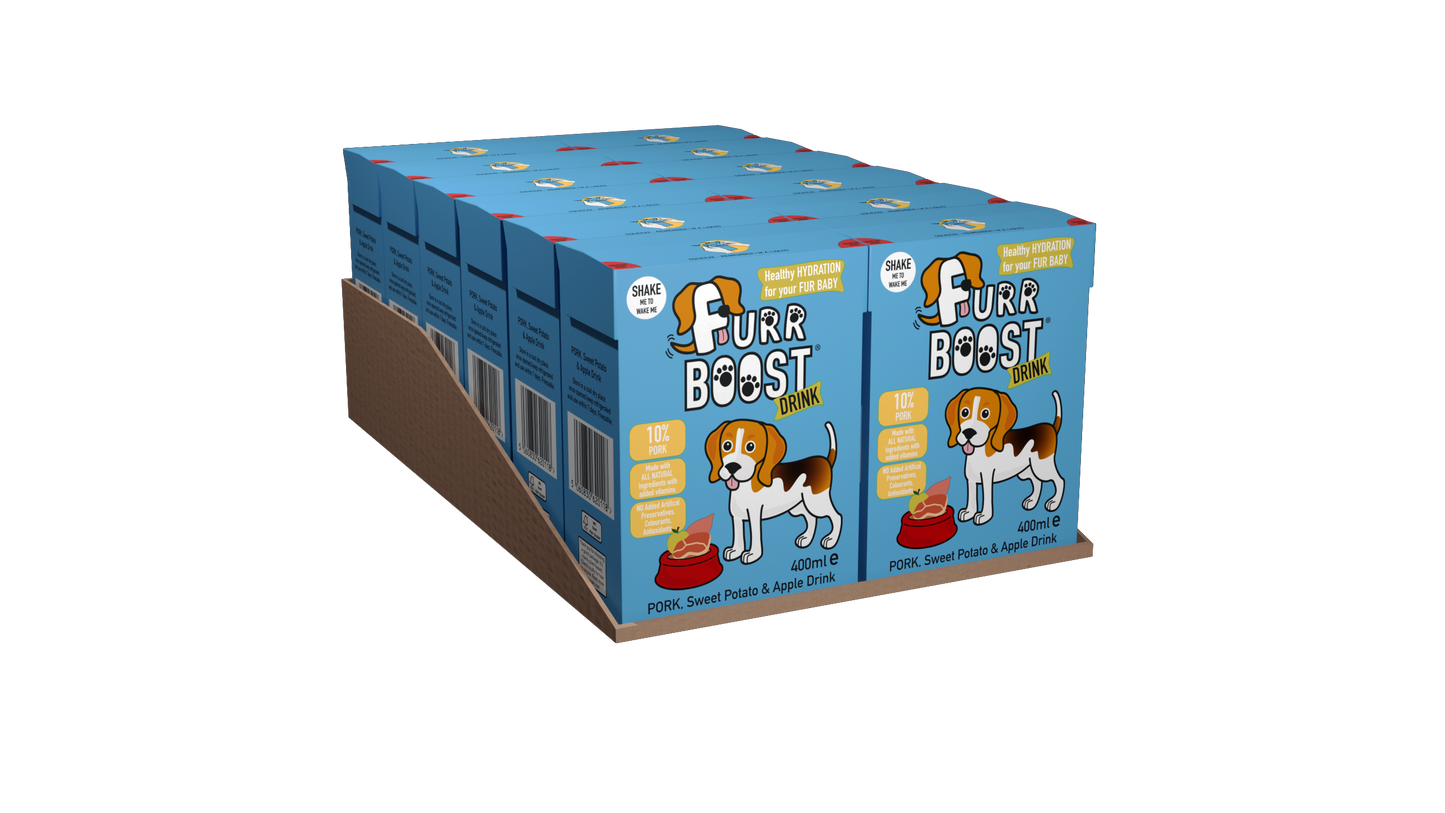 Pork, Sweet Potato and Apple Furr Boost