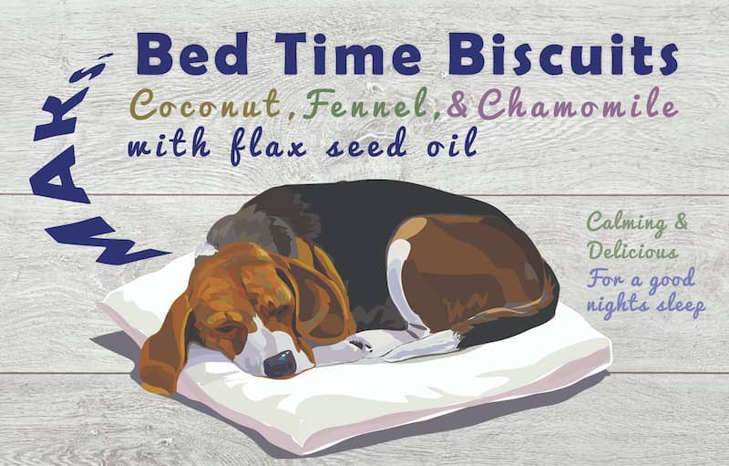 “Bed‑Time” Biscuits – Calming Vegan Dog Treats