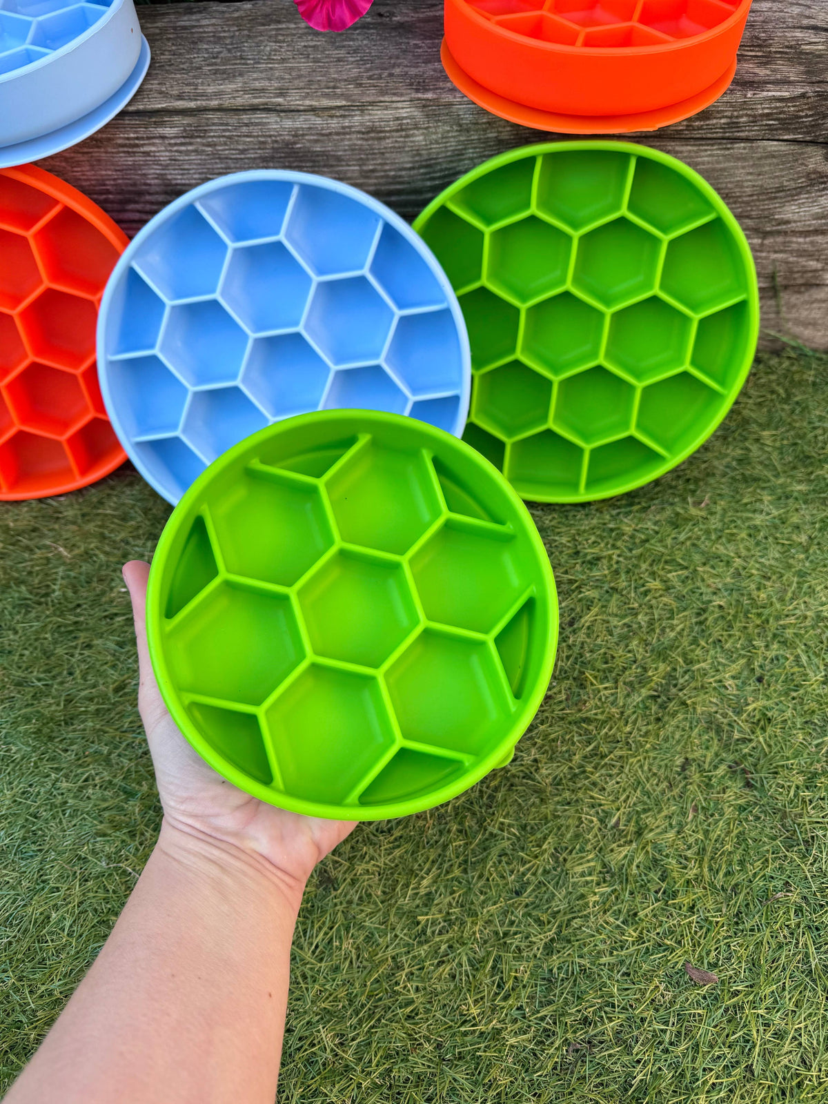 Hexa Puzzle Feeder Bowl, 2 Sizes Available