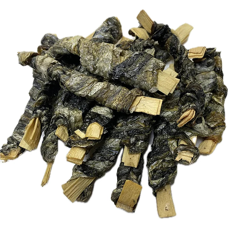 Fish Wrapped in Fish Skin Dog Treats | Omega‑Rich & Natural – Woogle Wares