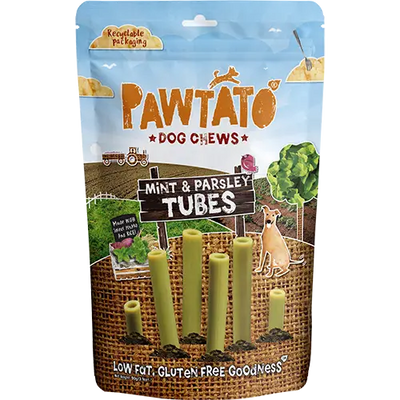 Mint and Parsley Tubes