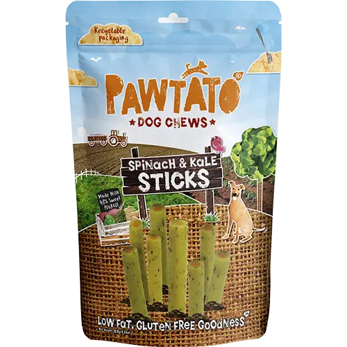 Pawtato Spinach and Kale Sticks